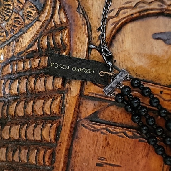 Dark Romantic Goth Beaded Choker Necklace NWT - Picture 3 of 8